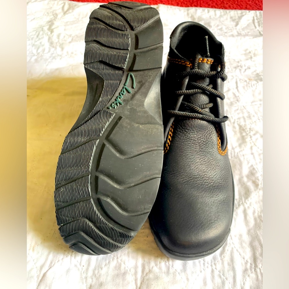 CLARKS  7½ M BLK OILY ОМАНА BOOT